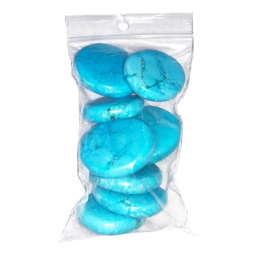 GALETS HOWLITE BLEUE – 250GRS